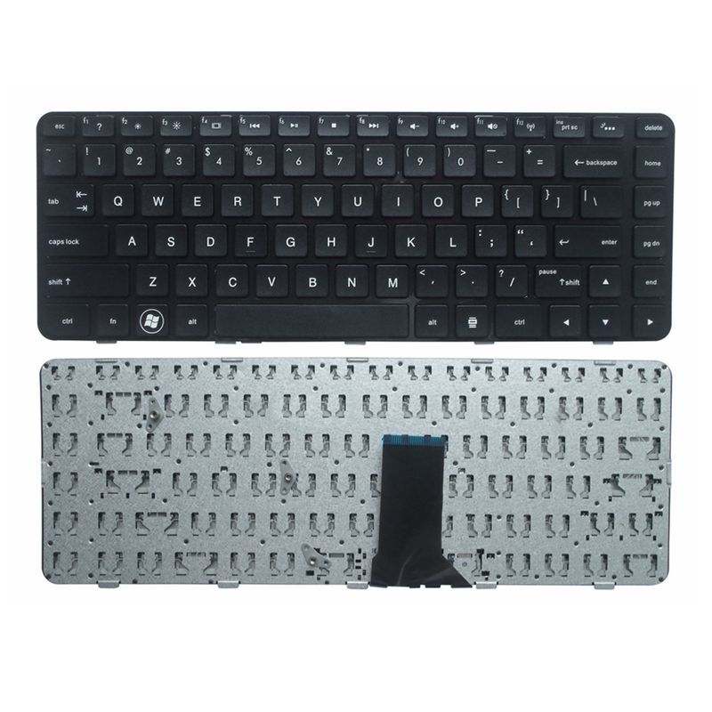 Novo teclado para laptop HP Pavilion DM4-1000 inglês americano