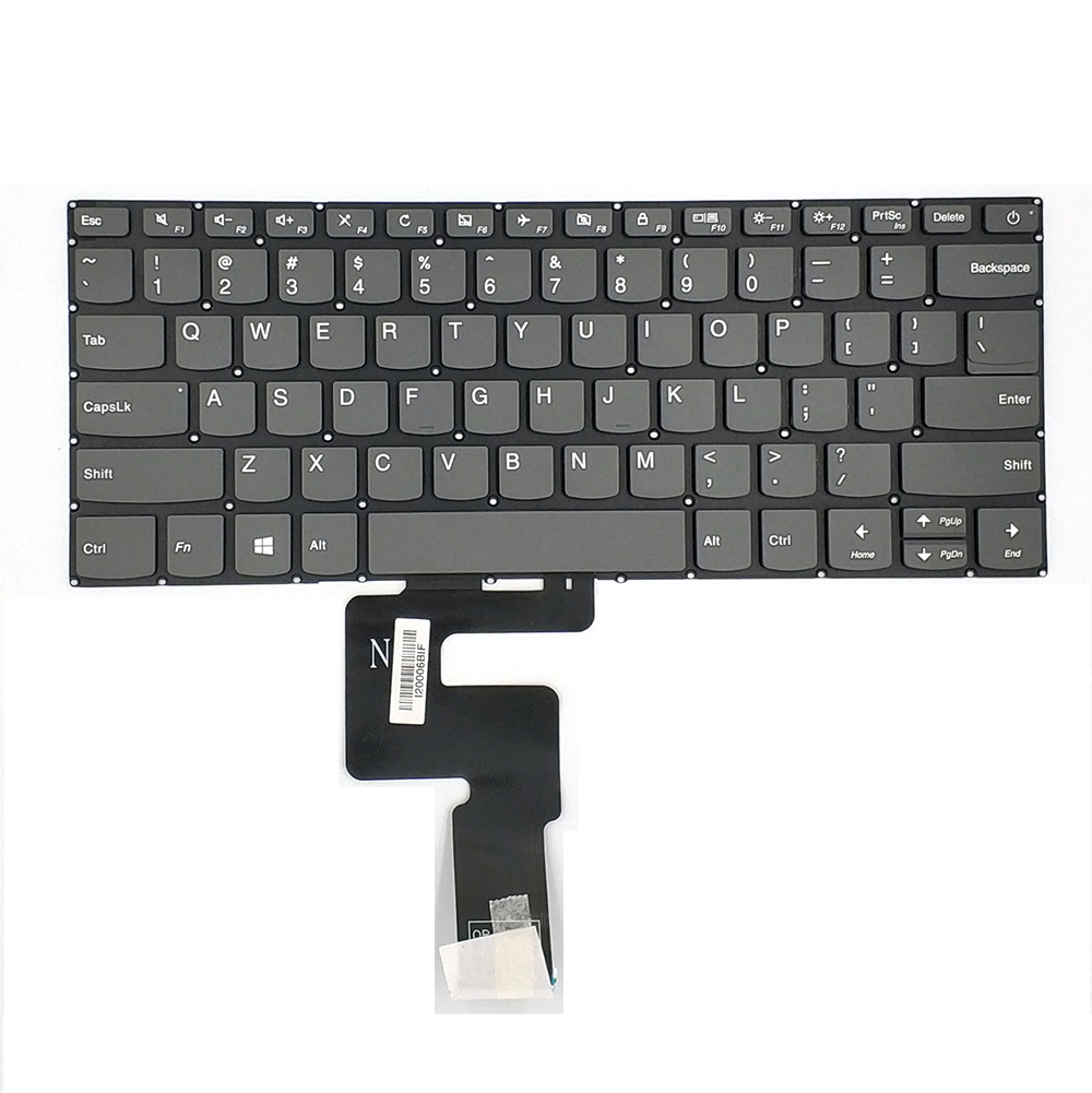 Atacado novo teclado layout dos EUA para notebook Lenovo 320-14 IBK teclado portátil novo cinza