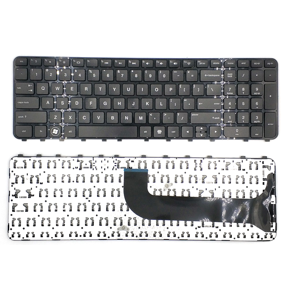 Peça de reposição para teclado de laptop HP M6-1000 inglês dos EUA