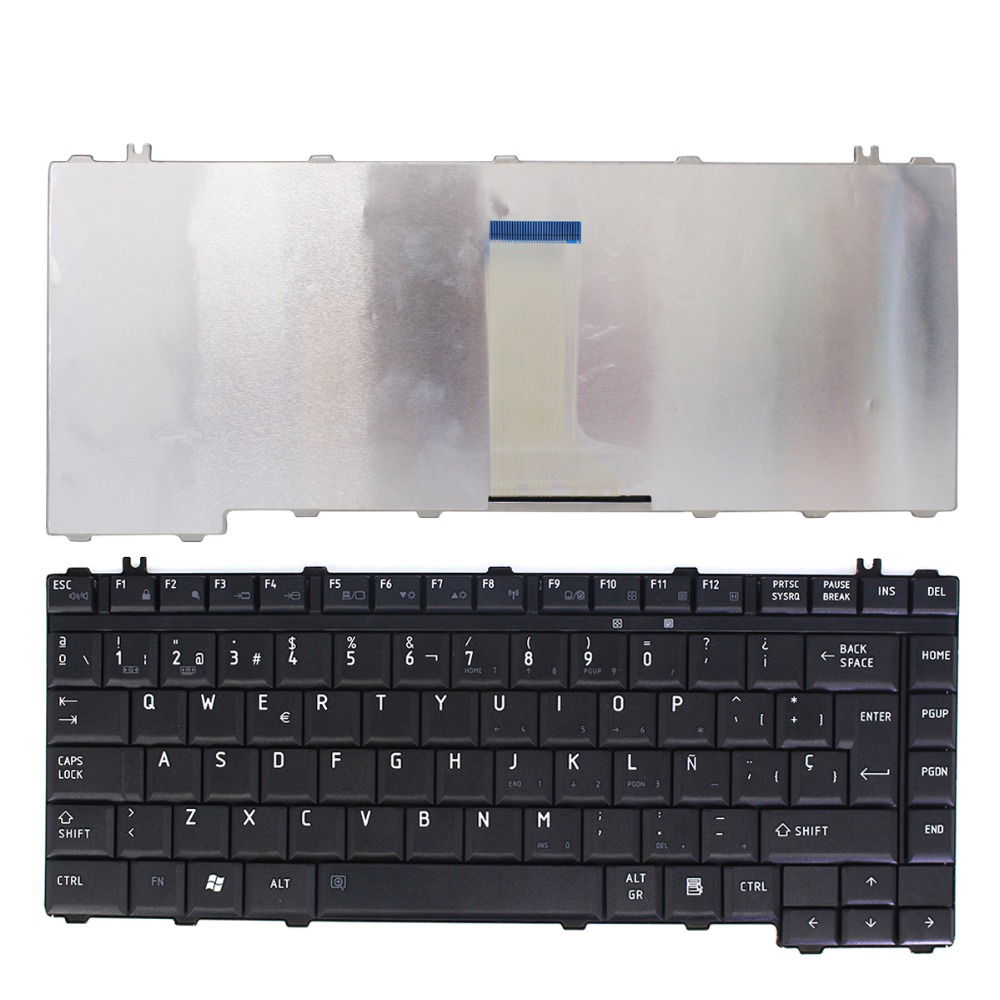 Novo teclado espanhol para Toshiba A200 M200 A300 M300 L300 L305D M205 L200 L205 Laptop SP teclados layout