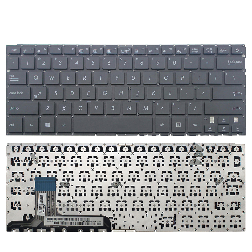 Novo teclado de laptop dos EUA para ASUS UX305 sem teclado de quadro