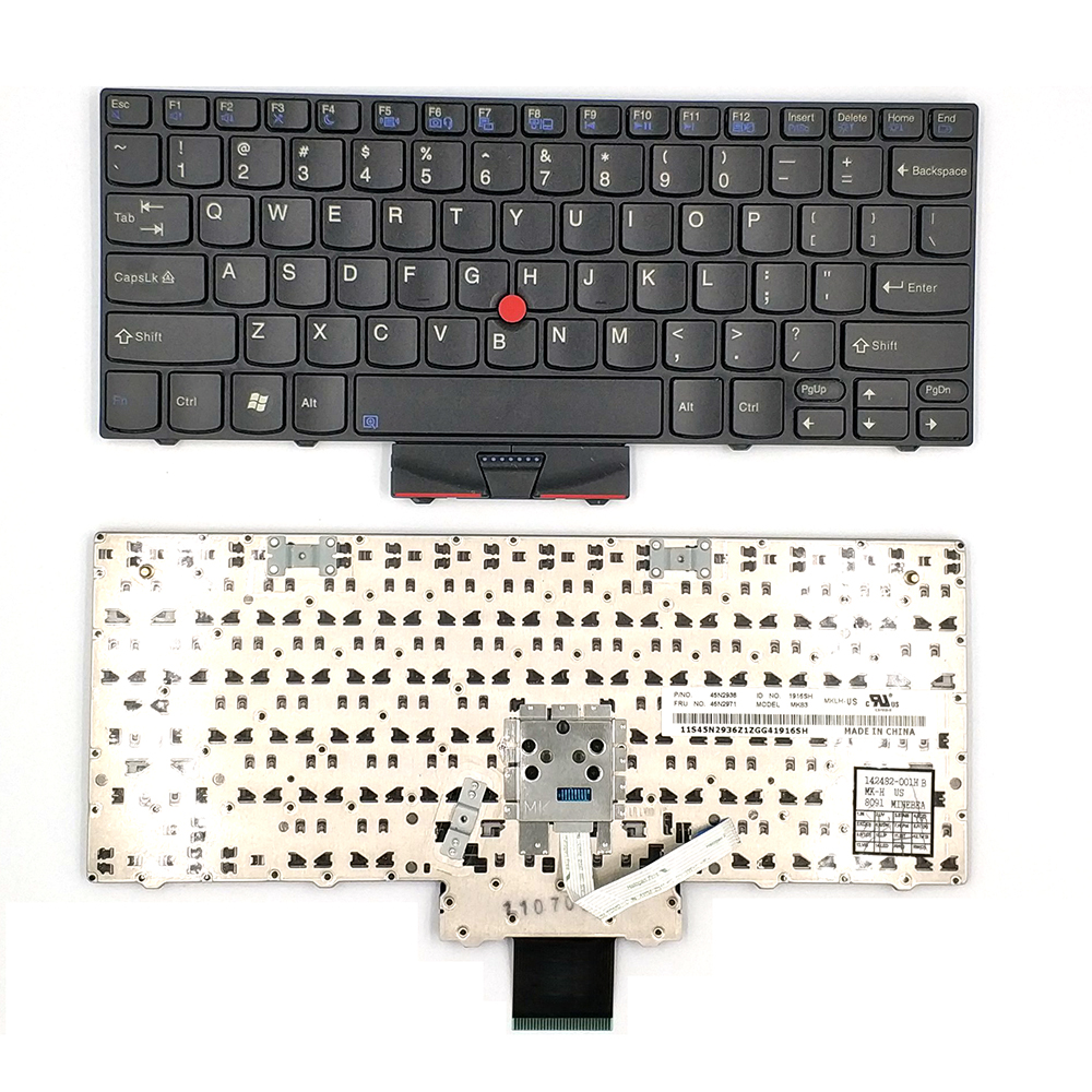 Teclado de laptop US layout em inglês para IBM Lenovo Thinkpad X120E