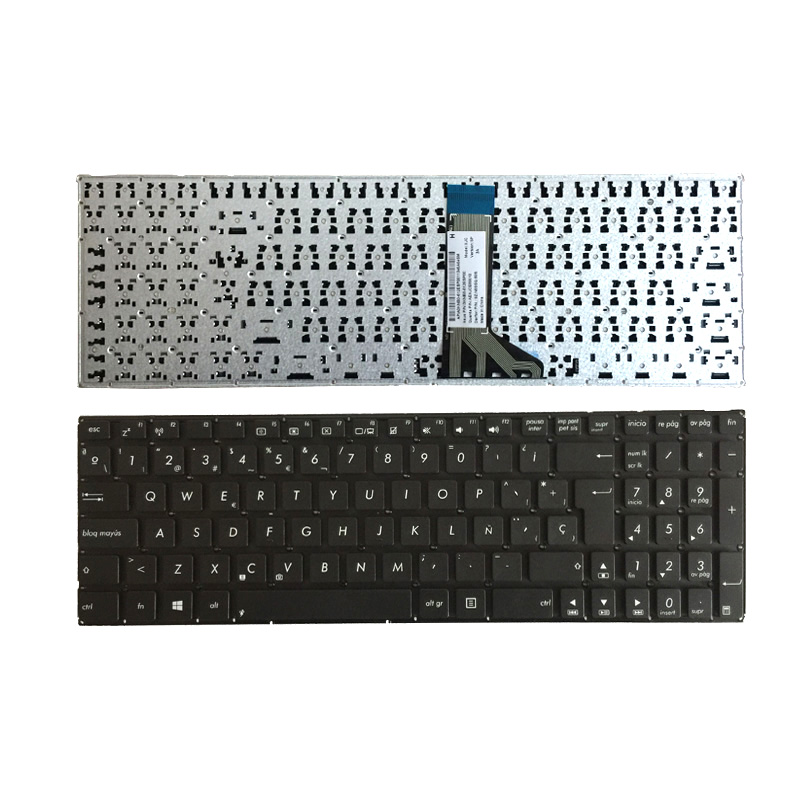 Teclado espanhol para asus x551 x551m x551ma x551mav f550 f550v x551c x551ca a555 a555l x555 k555 k555l sp teclado portátil