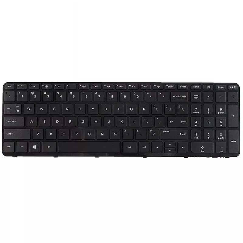 Teclado em inglês para teclado de laptop HP 15-P US Layout Novo