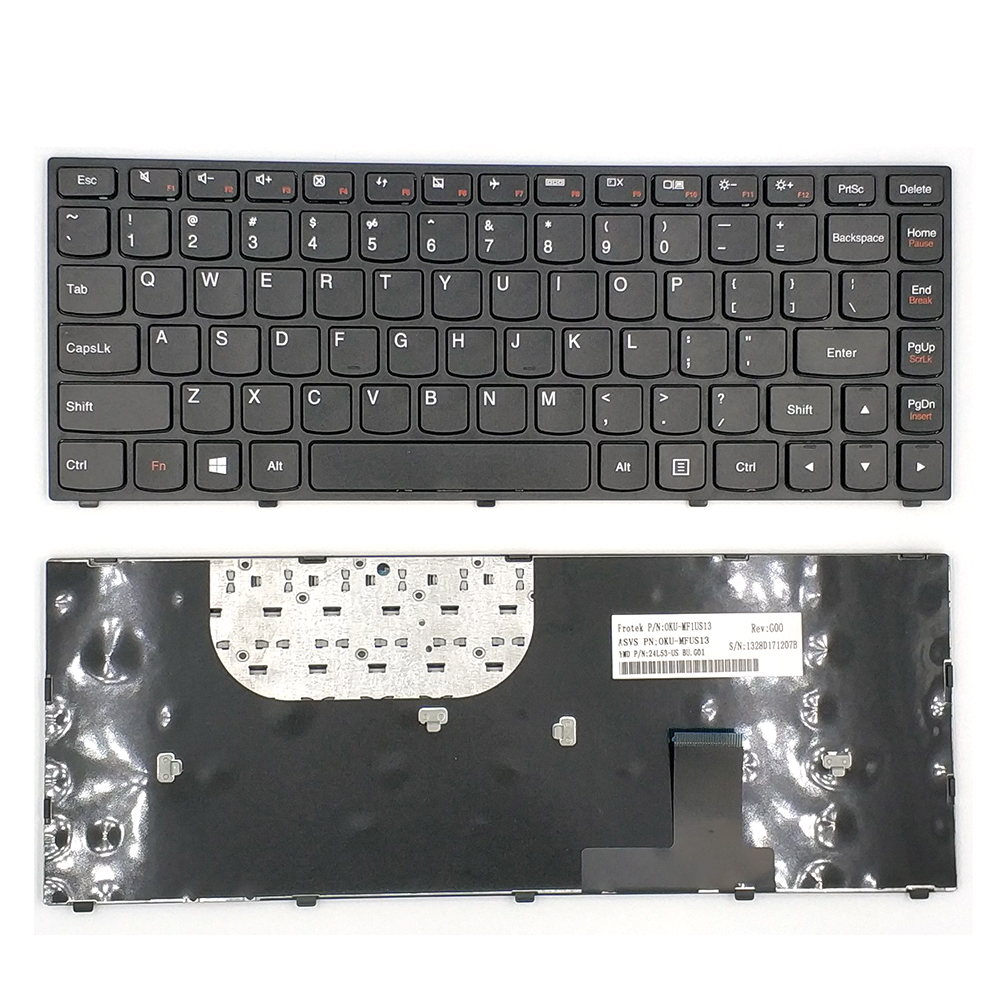 Produto quente adequado para teclado portátil Lenovo YOGA 13 US Layout Notebook
