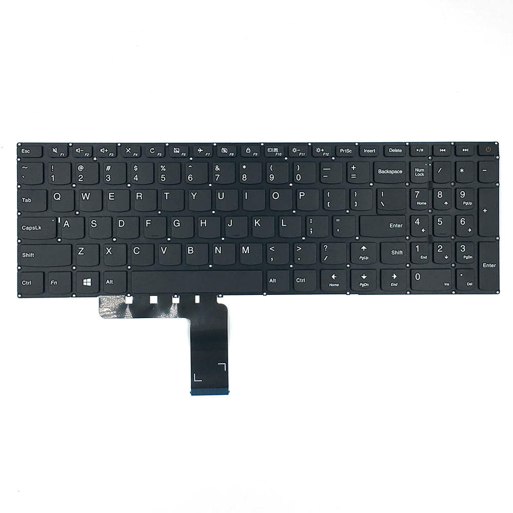Produto de venda imperdível teclado de laptop dos EUA para Lenovo 110-15